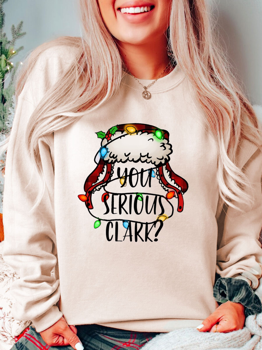 You Serious Clark Plus Size Sweatshirt