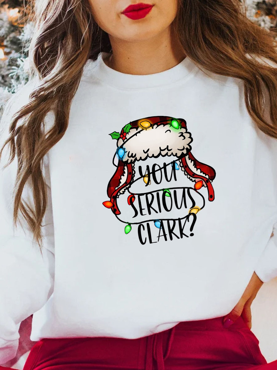 You Serious Clark Plus Size Sweatshirt