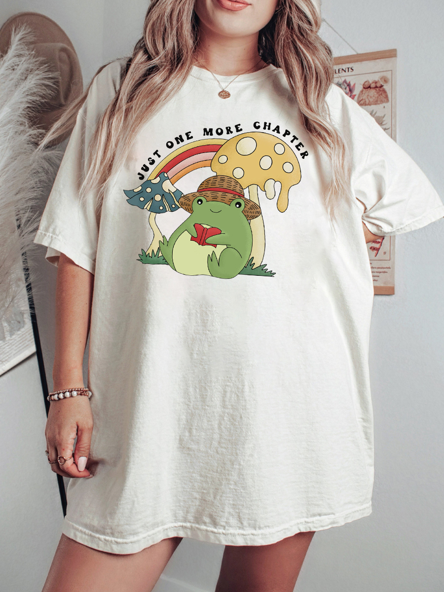 Just One More Chapter Plus Size T-Shirt
