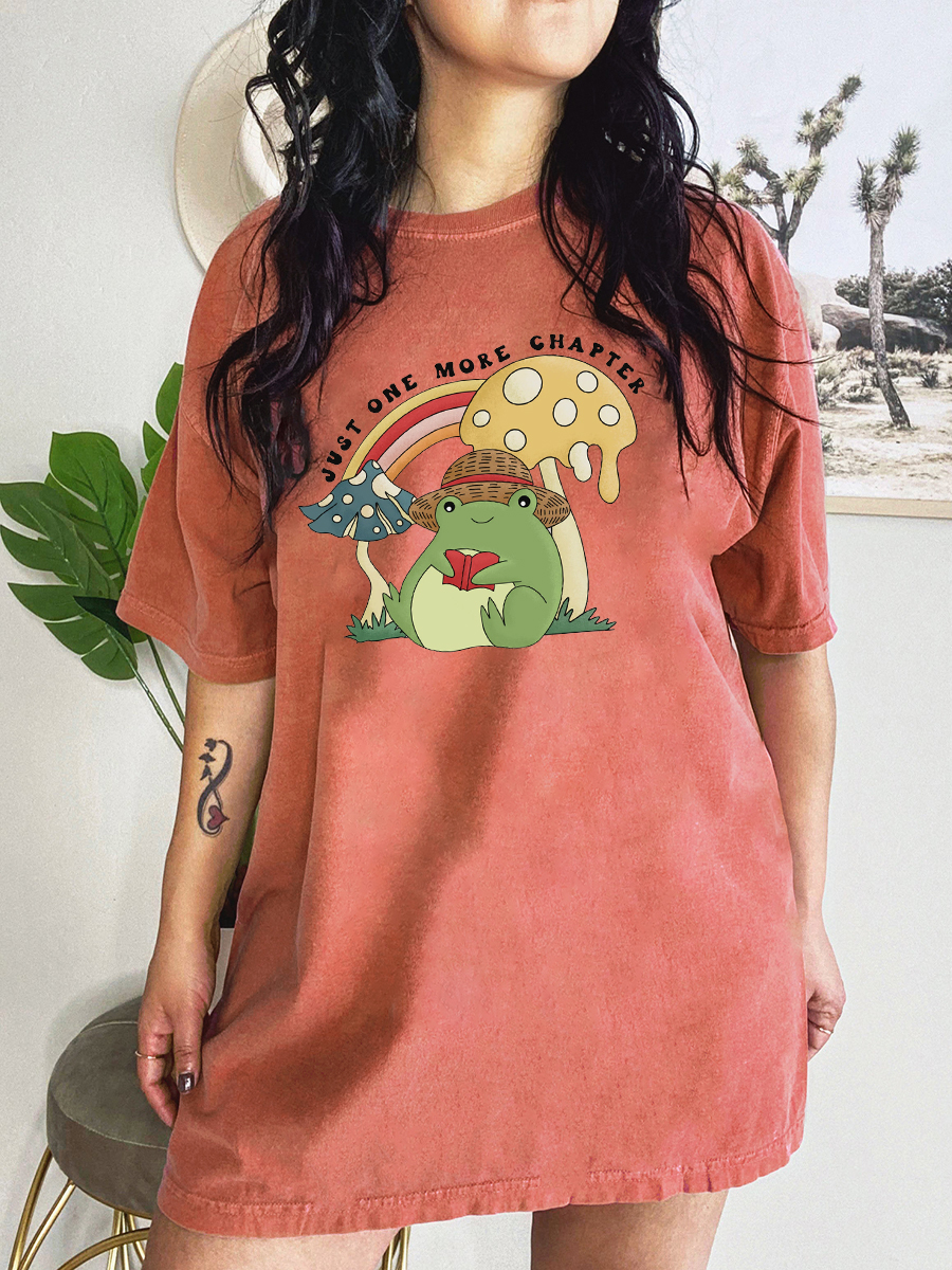 Just One More Chapter Plus Size T-Shirt