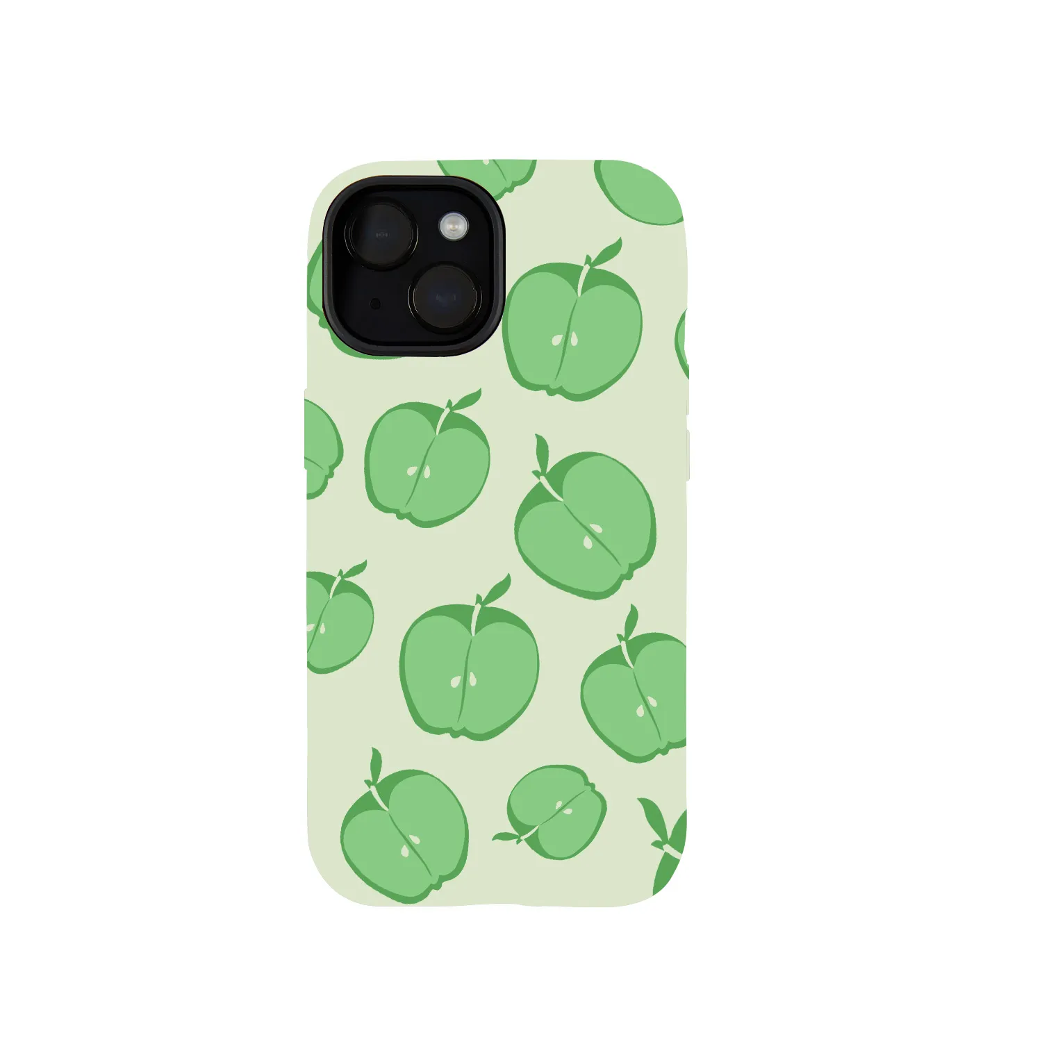 Green Apple Print  Phone Case