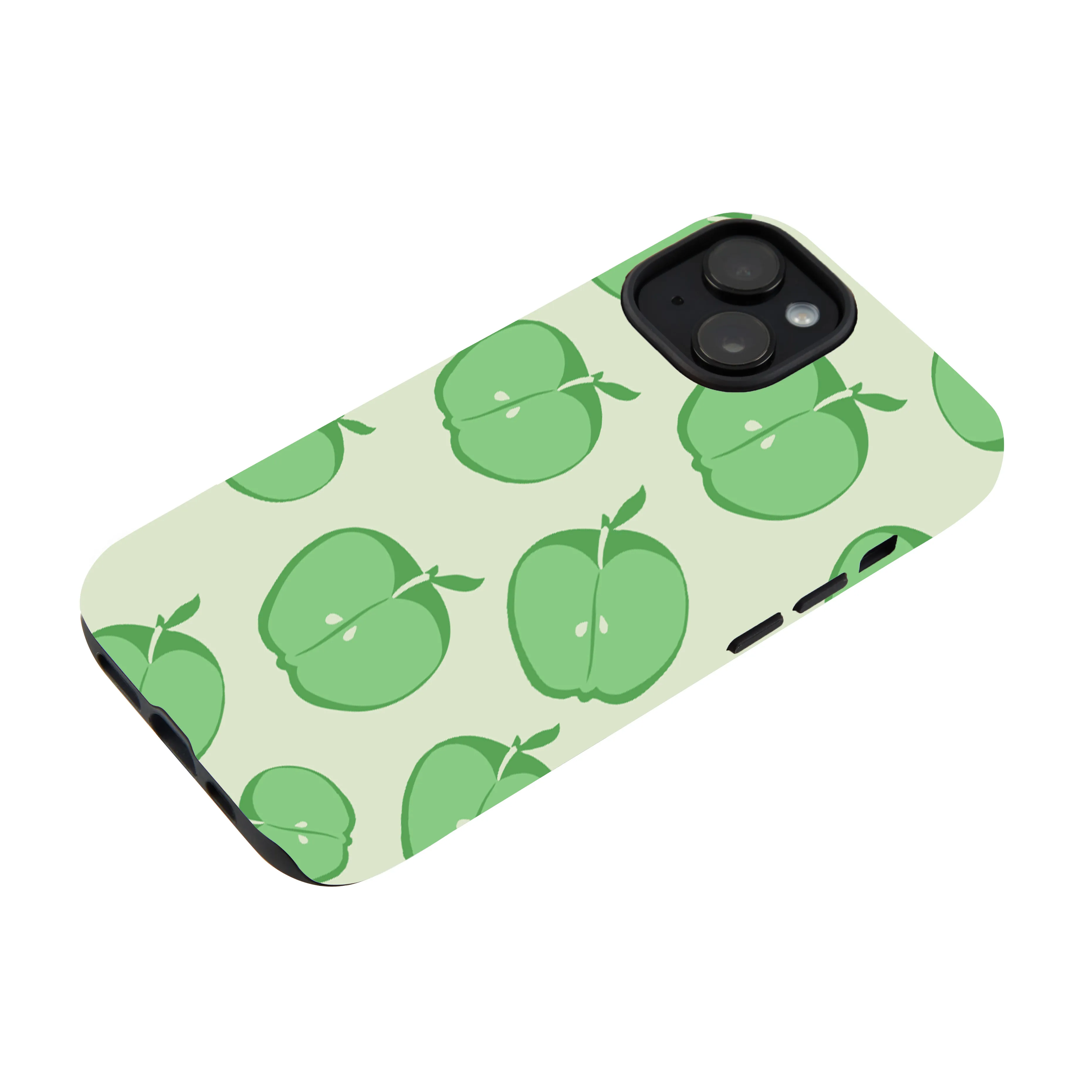 Green Apple Print  Phone Case