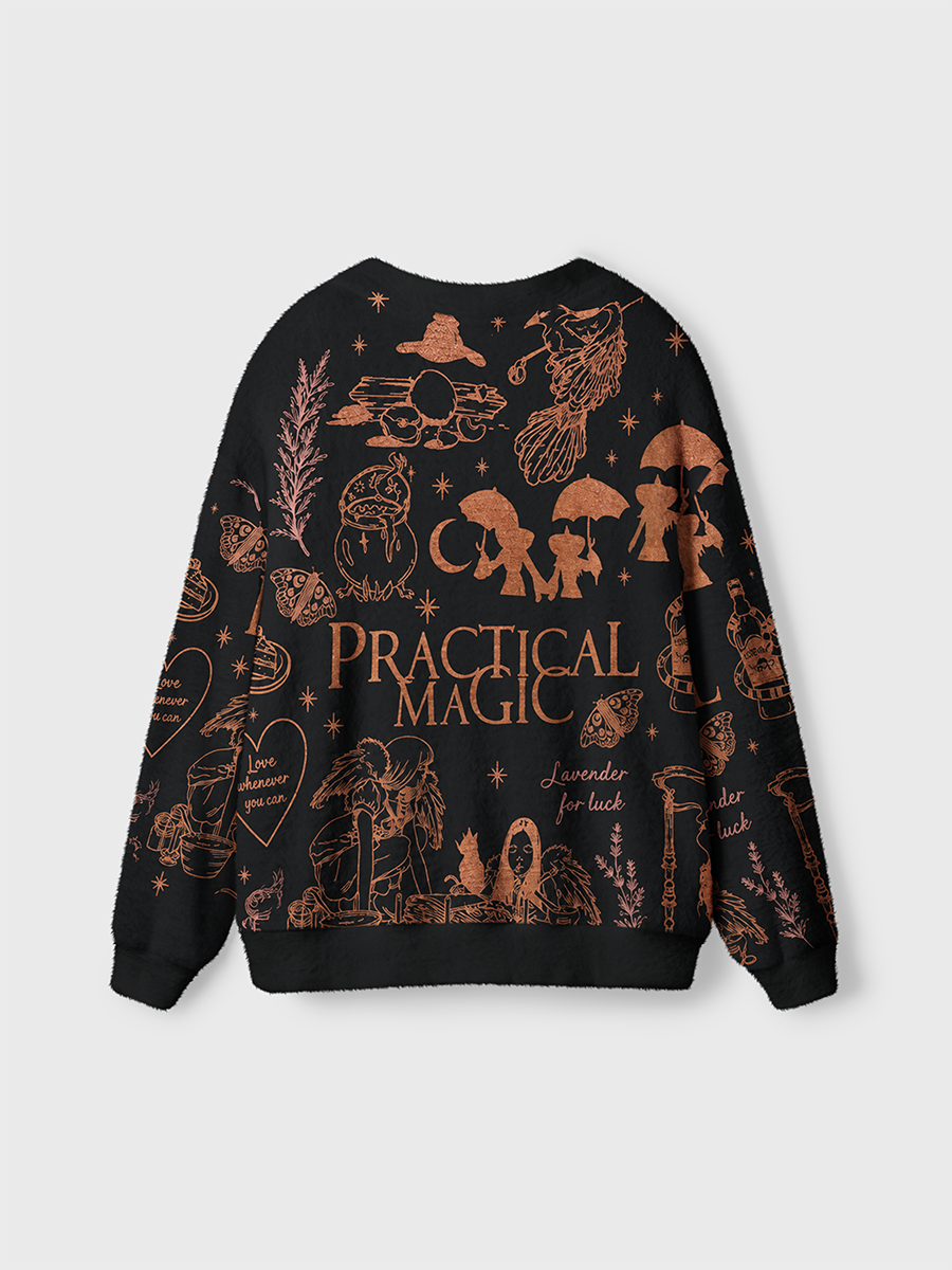 Vintage Vintage Witch Practical Magic Cardigan Sweaters