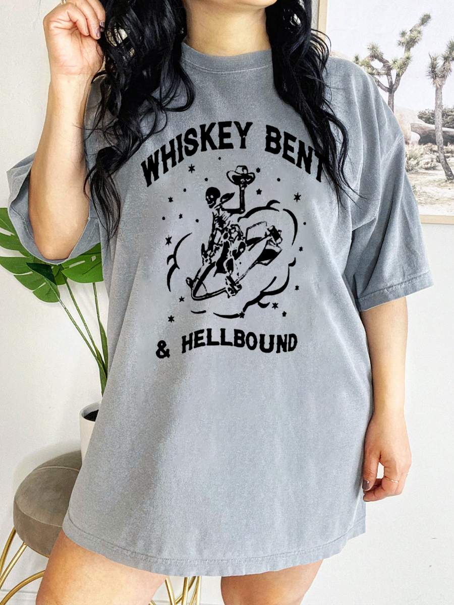 Vintage Whiskey Bent Hellbound T-Shirt