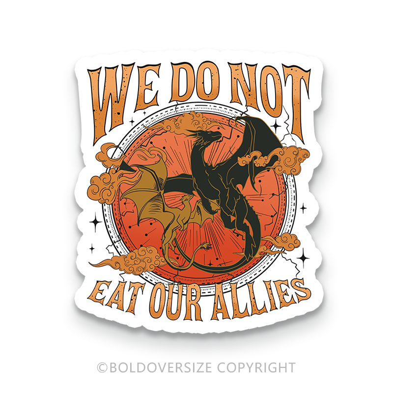 12pcs Vintage We Do Not Sticker