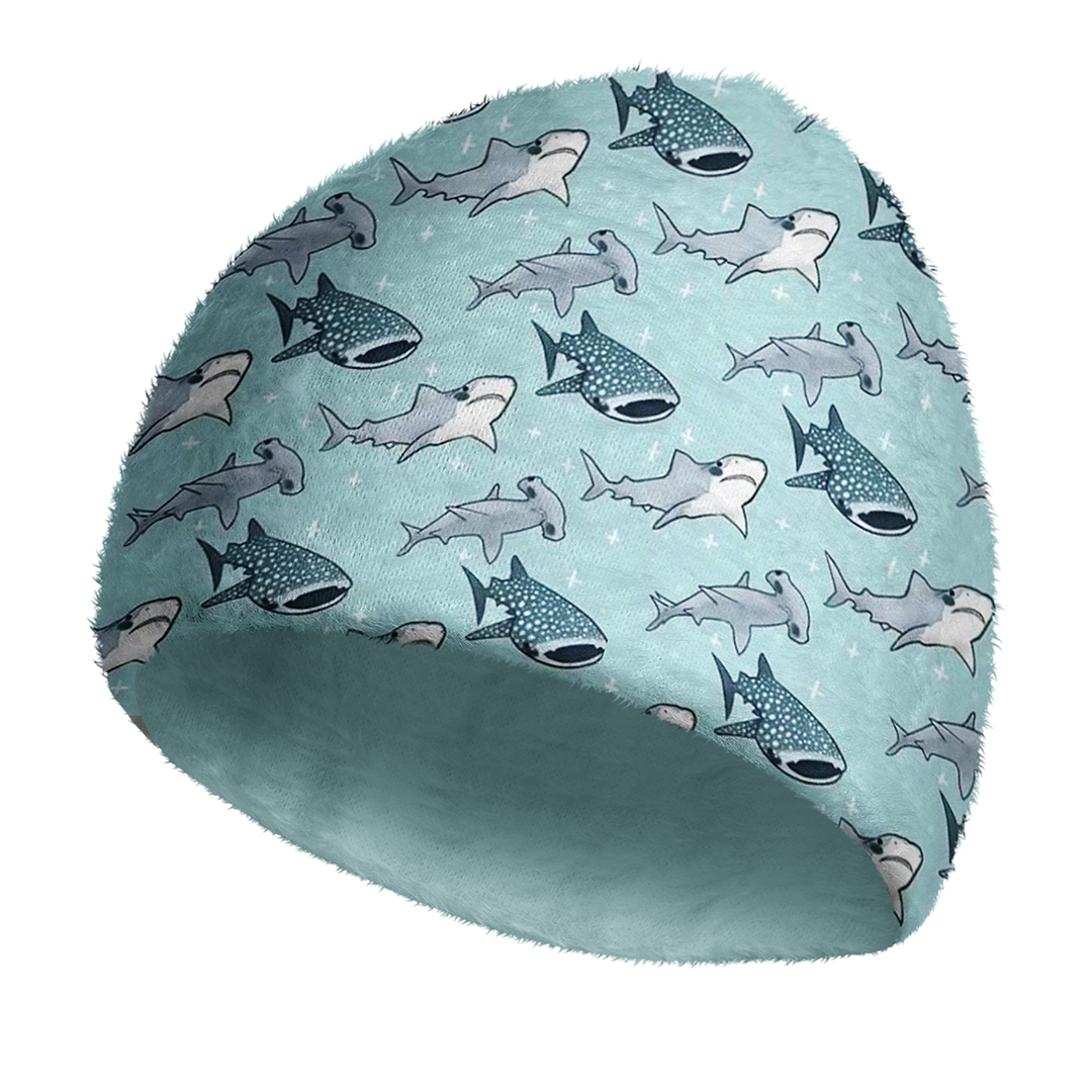 Whale Shark Cozy Fuzzy Beanie