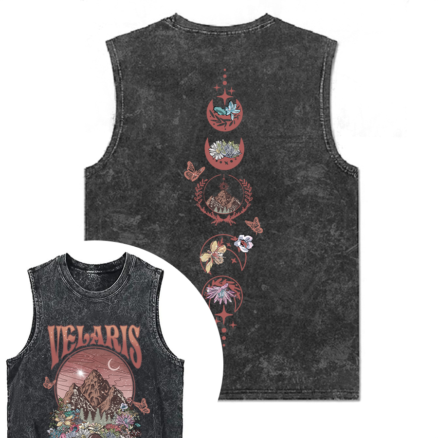 Vintage Court Of Dreams Book Washed Tank
