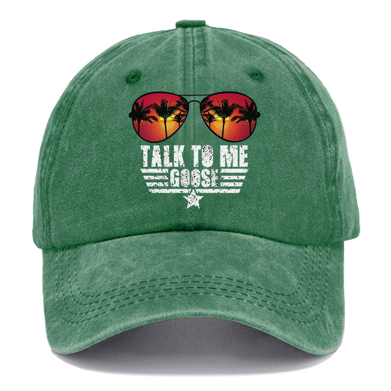Vintage Talk To Me Goose Washed Cap