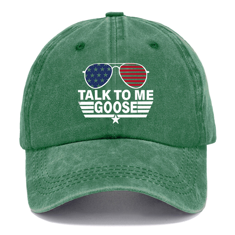 Vintage Talk To Me Goose Washed Cap