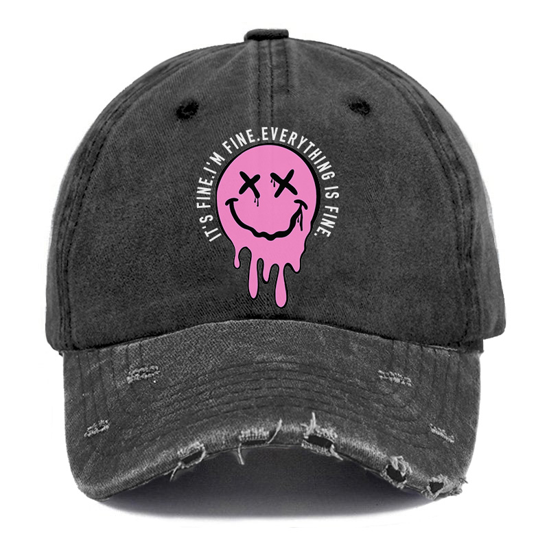 Vintage It'S Fine Washed Cap