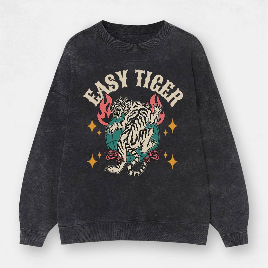 Vintage Easy Tiger Washed Sweatshirt