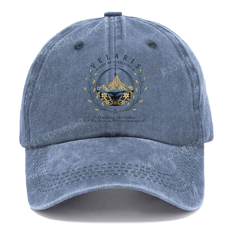 Vintage He Night Court Velaris City Of Starlight Novel Washed Cap
