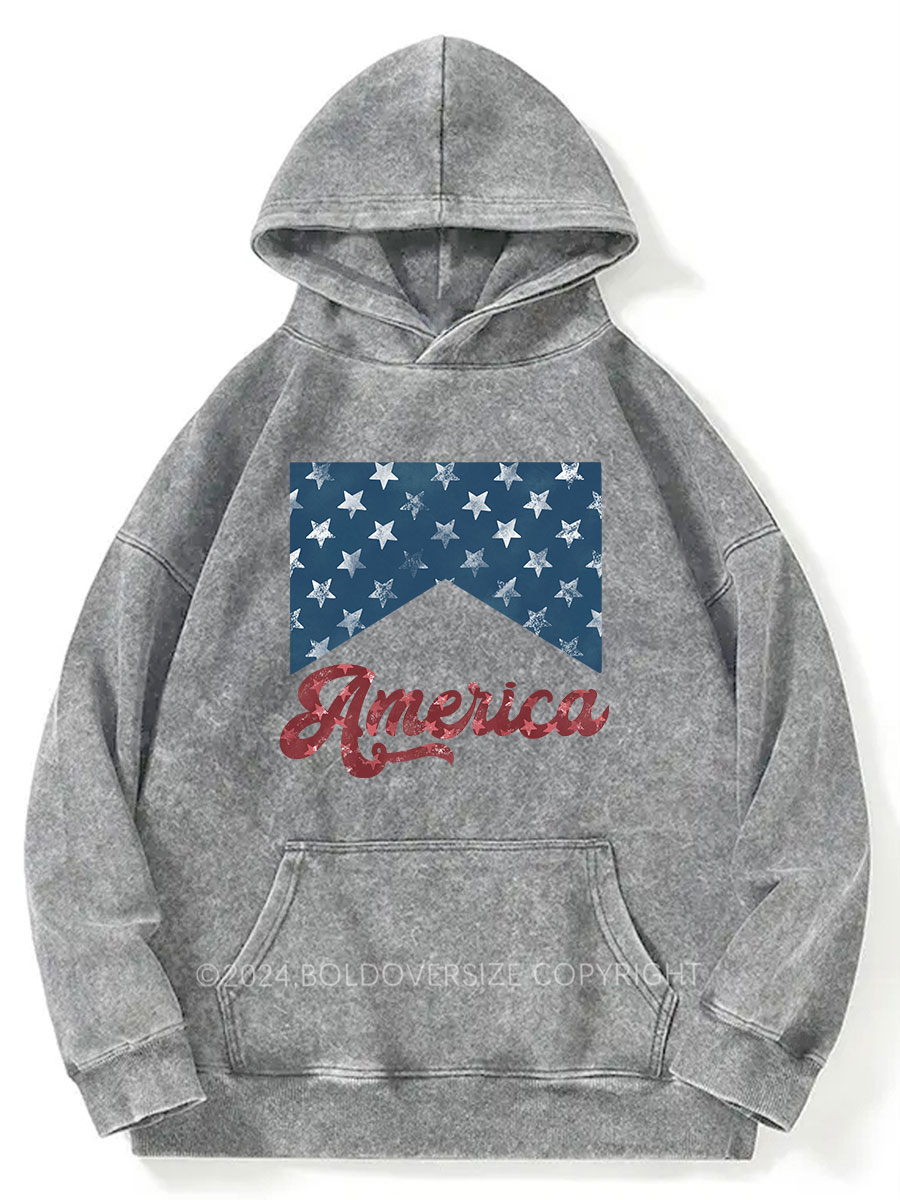 Vintage America Washed Hoodie