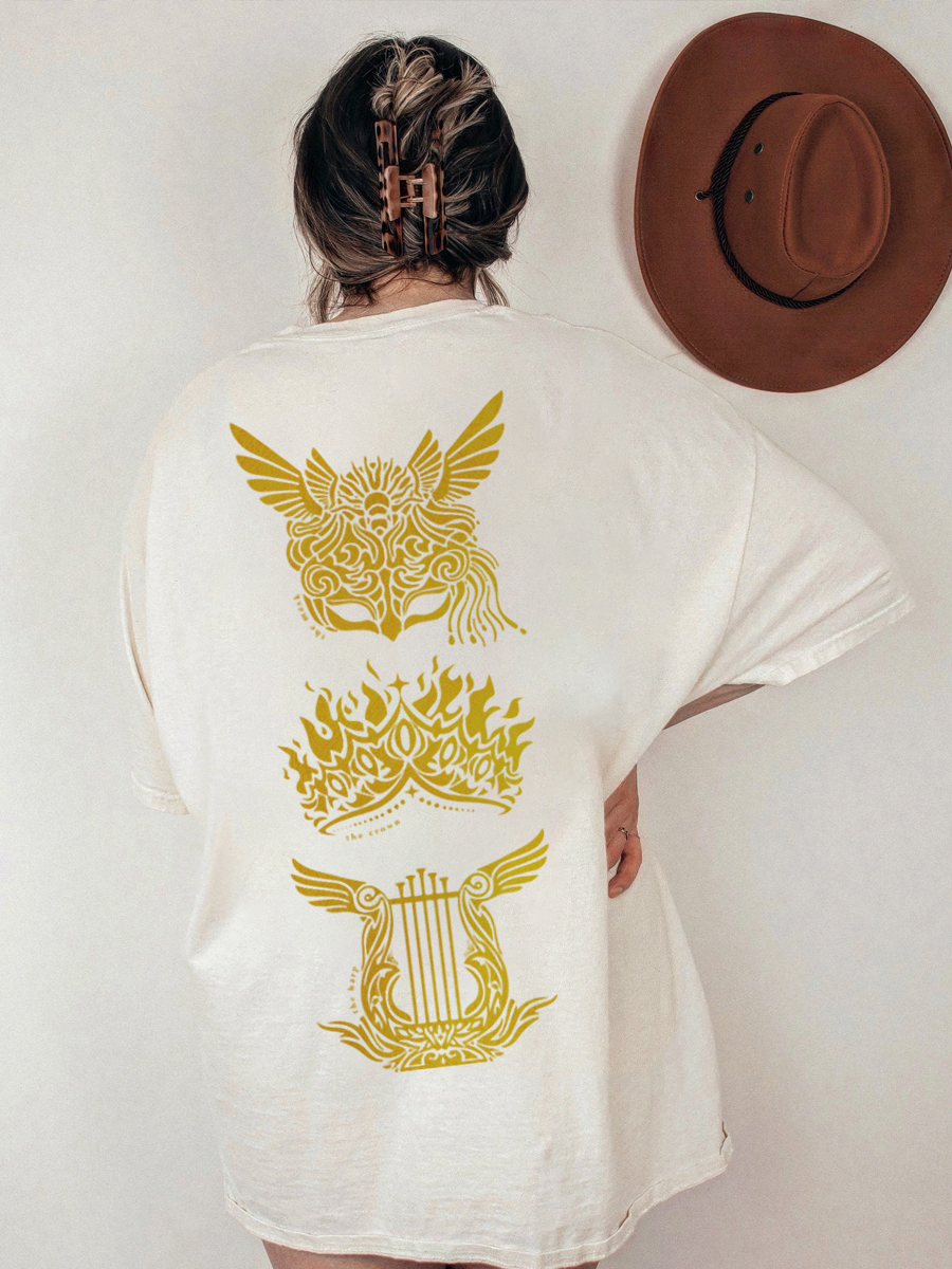 Vintage Classic Novel Crown Elements Tee