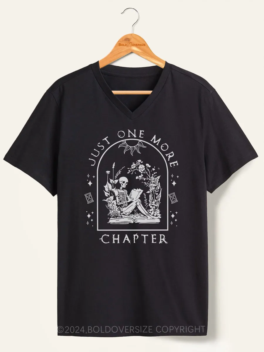 Vintage One More Chapter V-Neck Tee