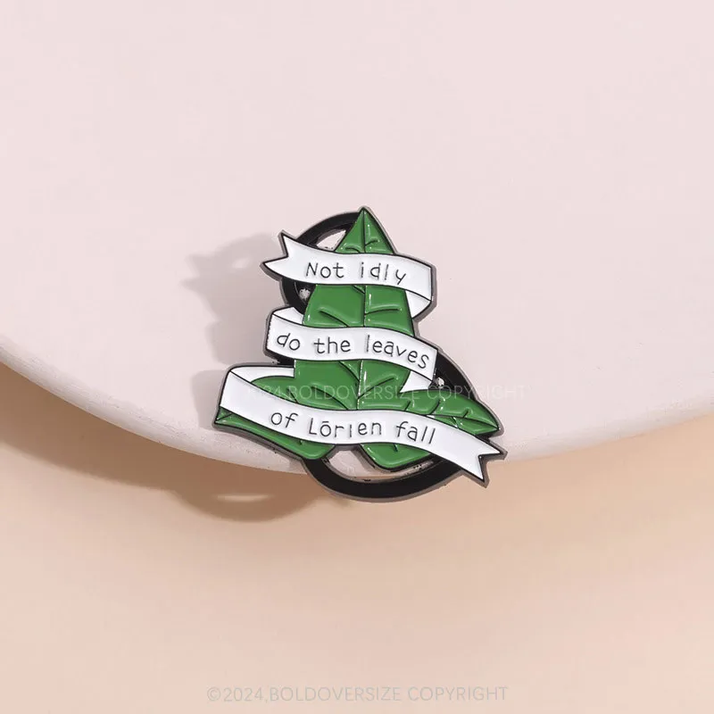 Classic Movie Leaf Pin