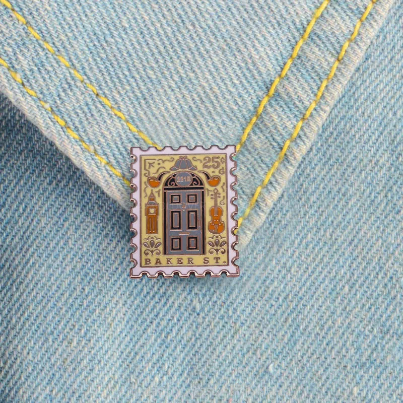 221B Baker Street Pin