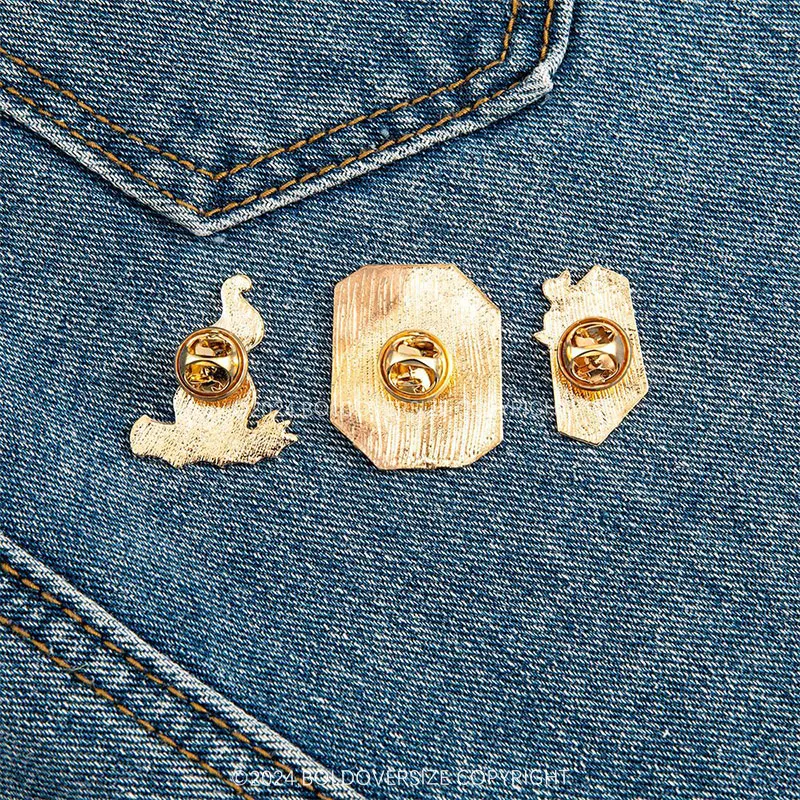 3PCS Vintage Dark Witch Palm Pin