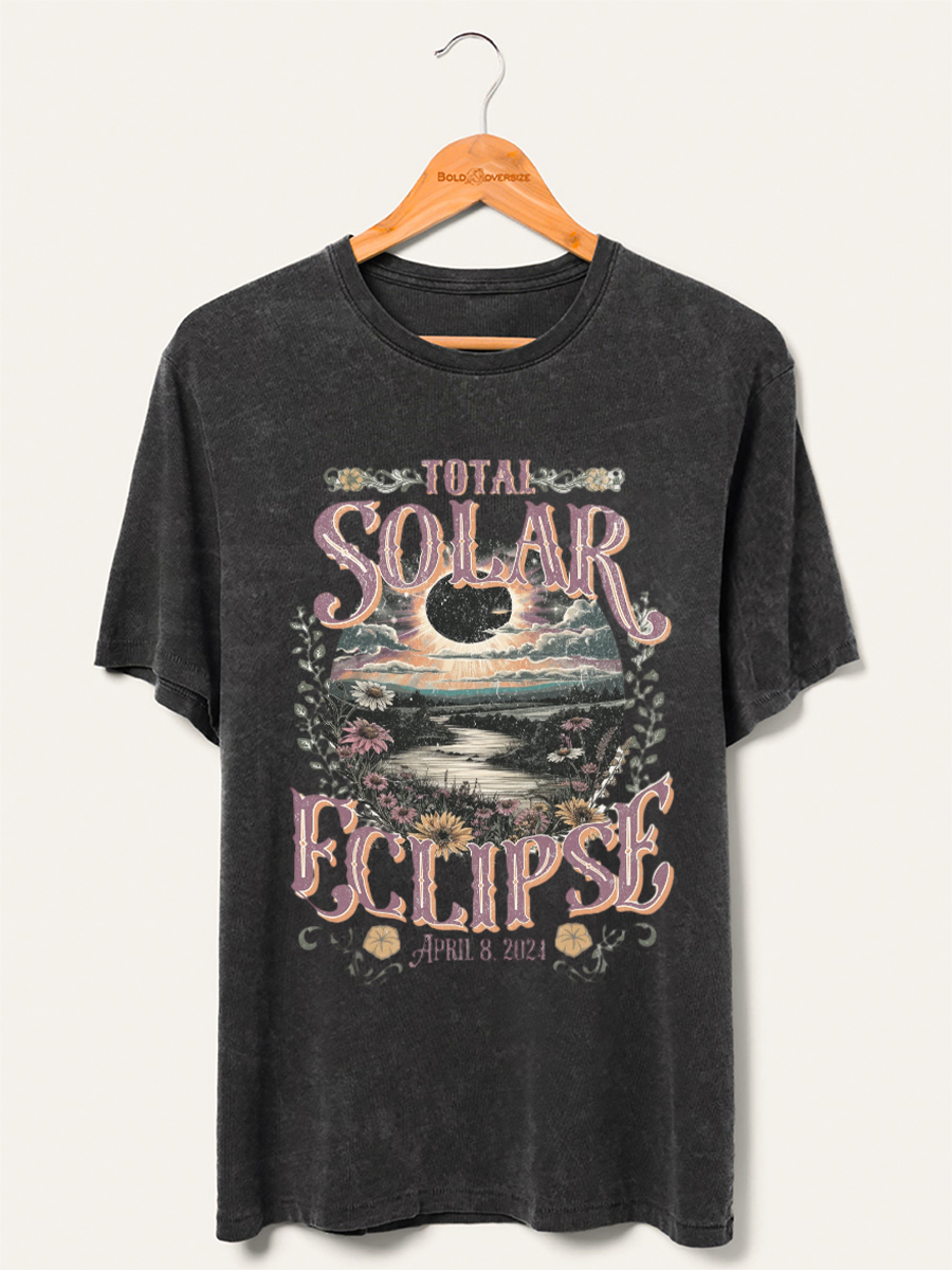 Vintage Total Solar Eclipse Washed T-Shirt