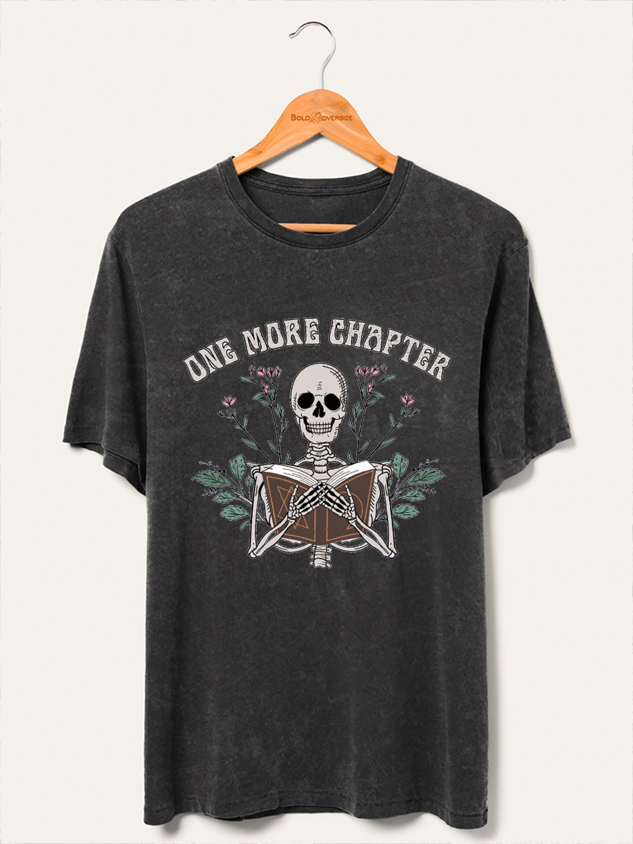 Vintage Chapter Book Washed T-Shirt
