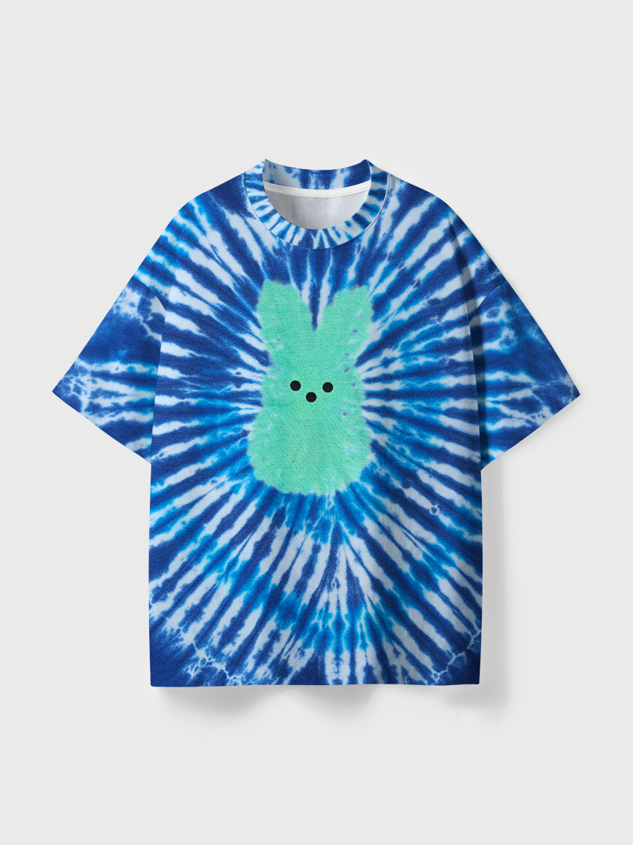 Vintage Sunburst All Over Print T-Shirt