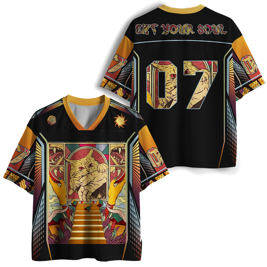 Vintage Cat's Divine Throne Mesh Jersey