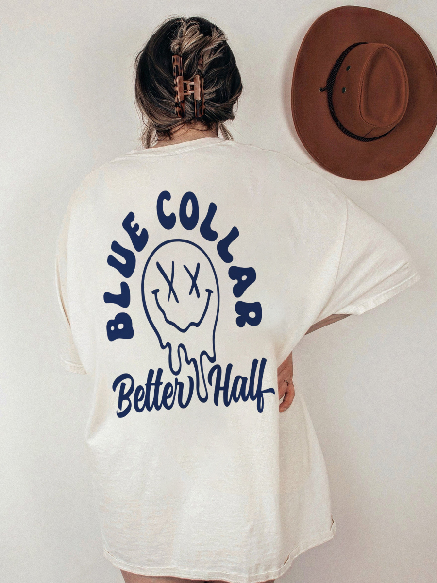 Vintage Better Blue Collar T-Shirt
