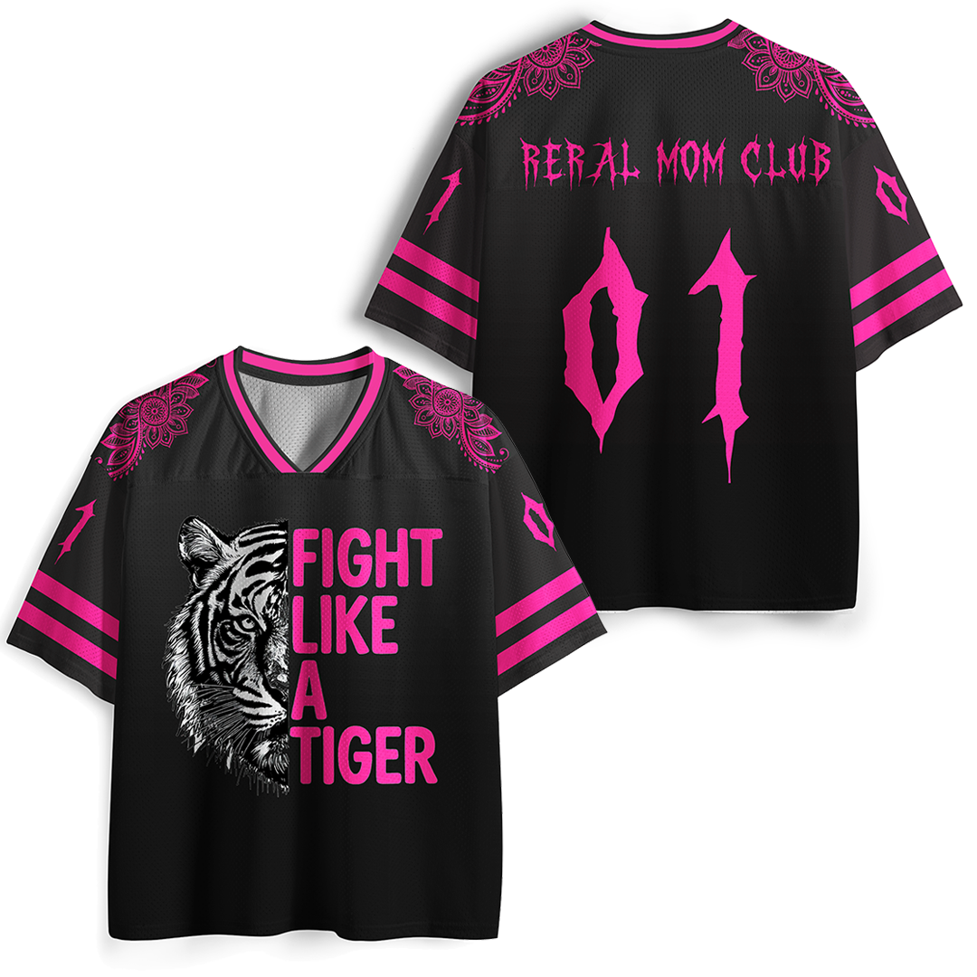 Vintage Fight Like A Tiger Mesh Jersey