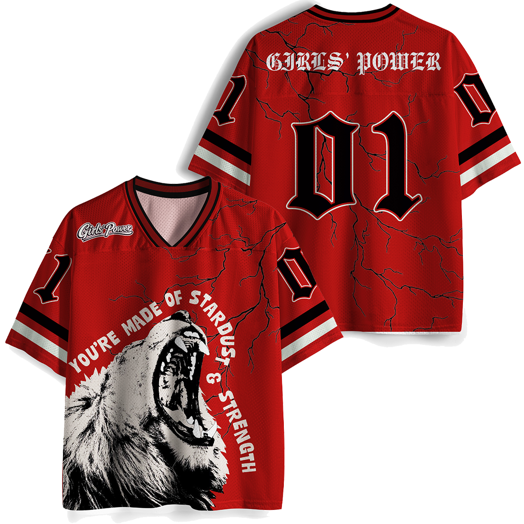 Vintage You 're Made Of Stardust & Strength Mesh Jersey