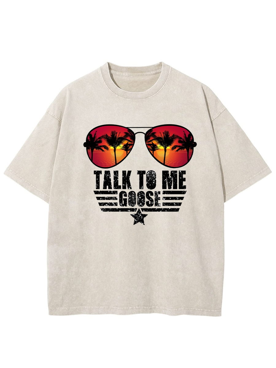 Vintage Talk To Me Goose Washed T-Shirt