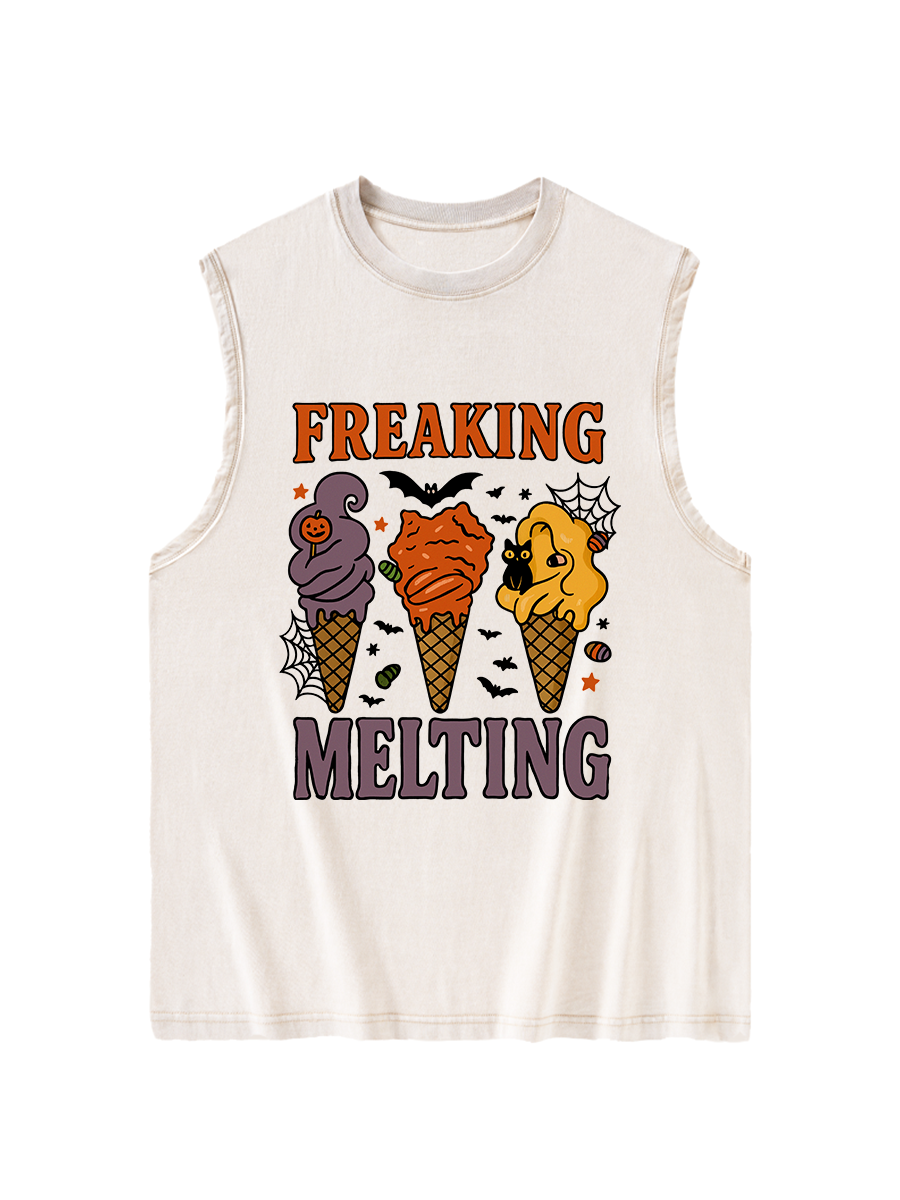 Vintage Spooky Summer Washed Tank