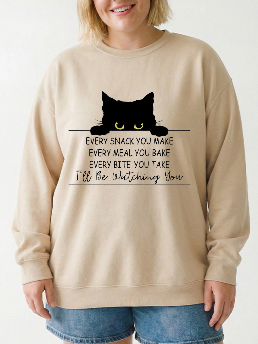 Every Bite You Take, I'Ll Be Watching You Graphic Sweatshirt