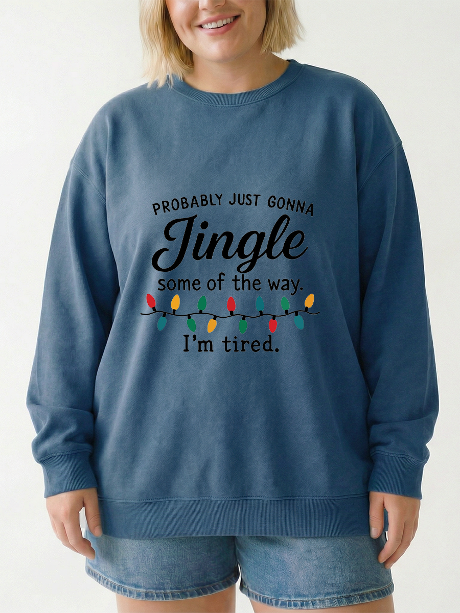 Vintage Some Of The Way I'M Tired Sweatshirt