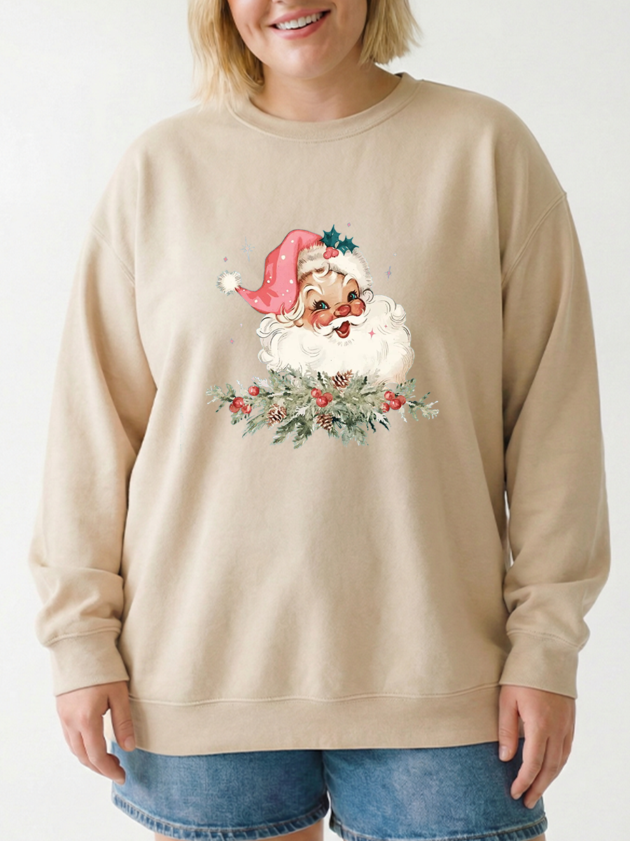 Vintage Santa Claus Comfort Colors Sweatshirt