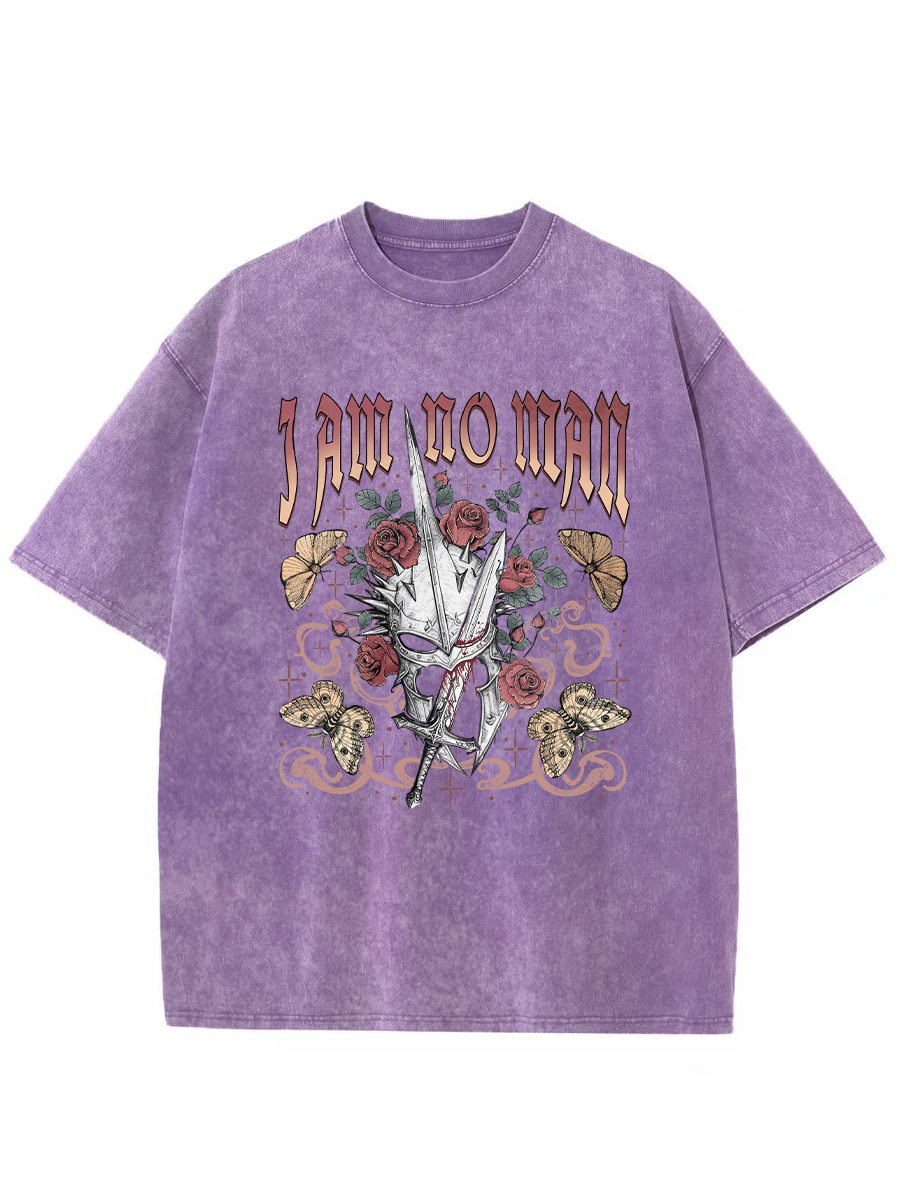 Vintage I Am No Man Washed T-Shirt