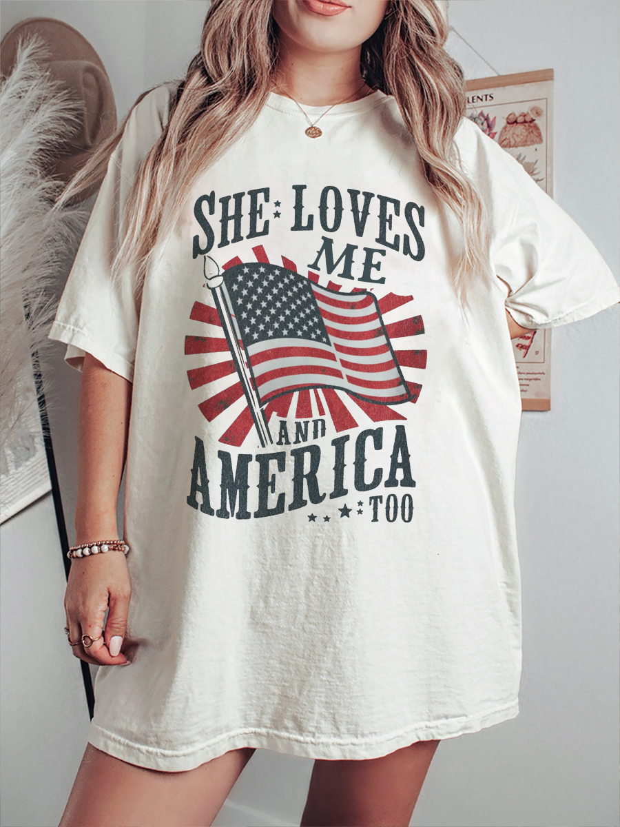 Vintage America Independence T-Shirt