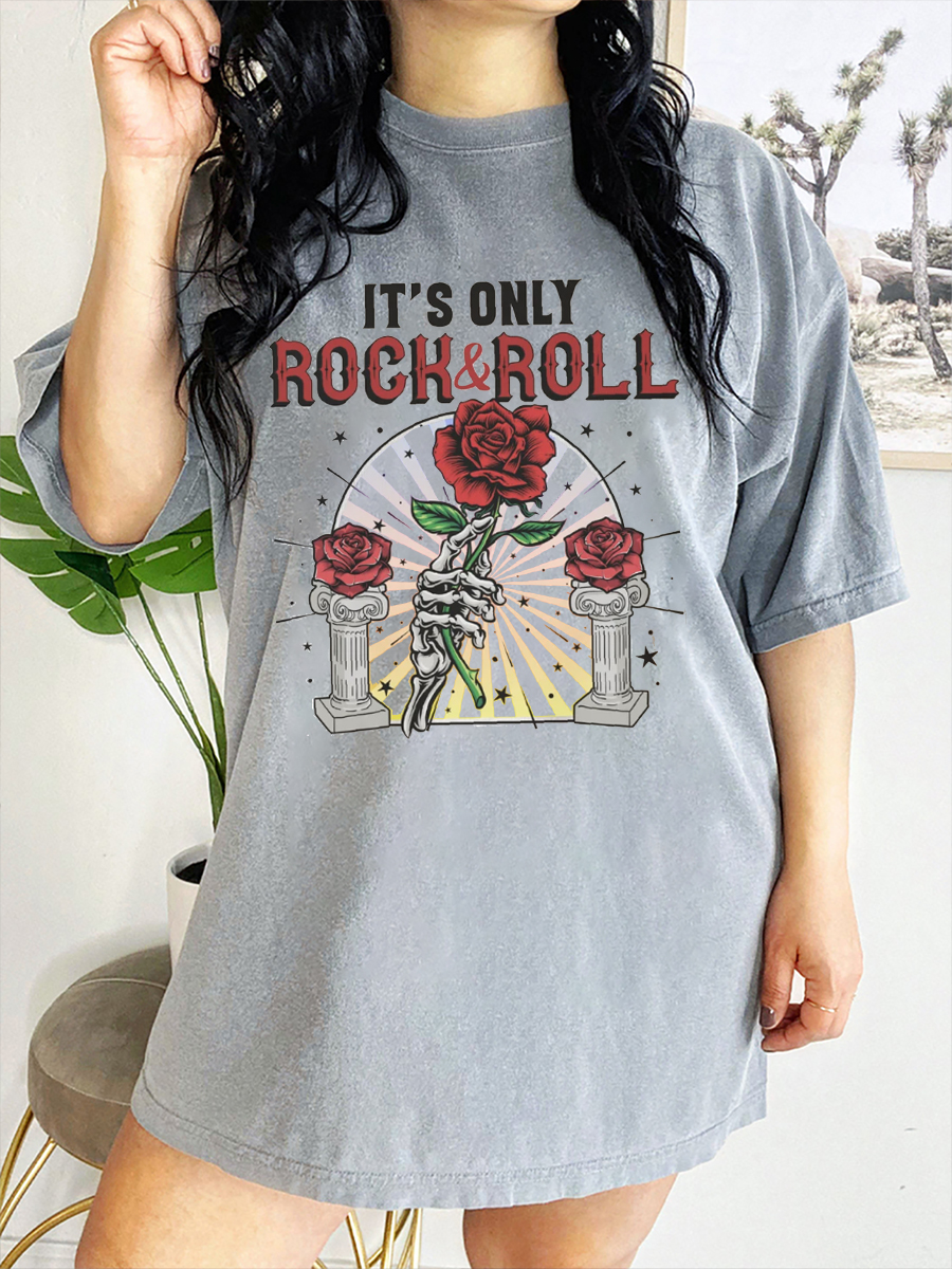 Vintage It'S Only Rock 'N Roll T-Shirt
