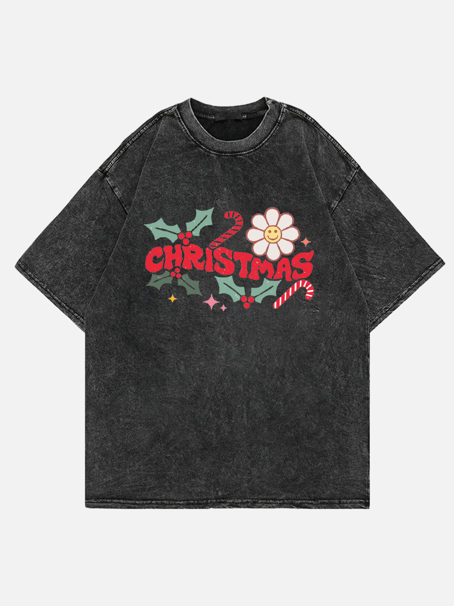 Plus Size It's The Most Wonderful Time Washed T-Shirt