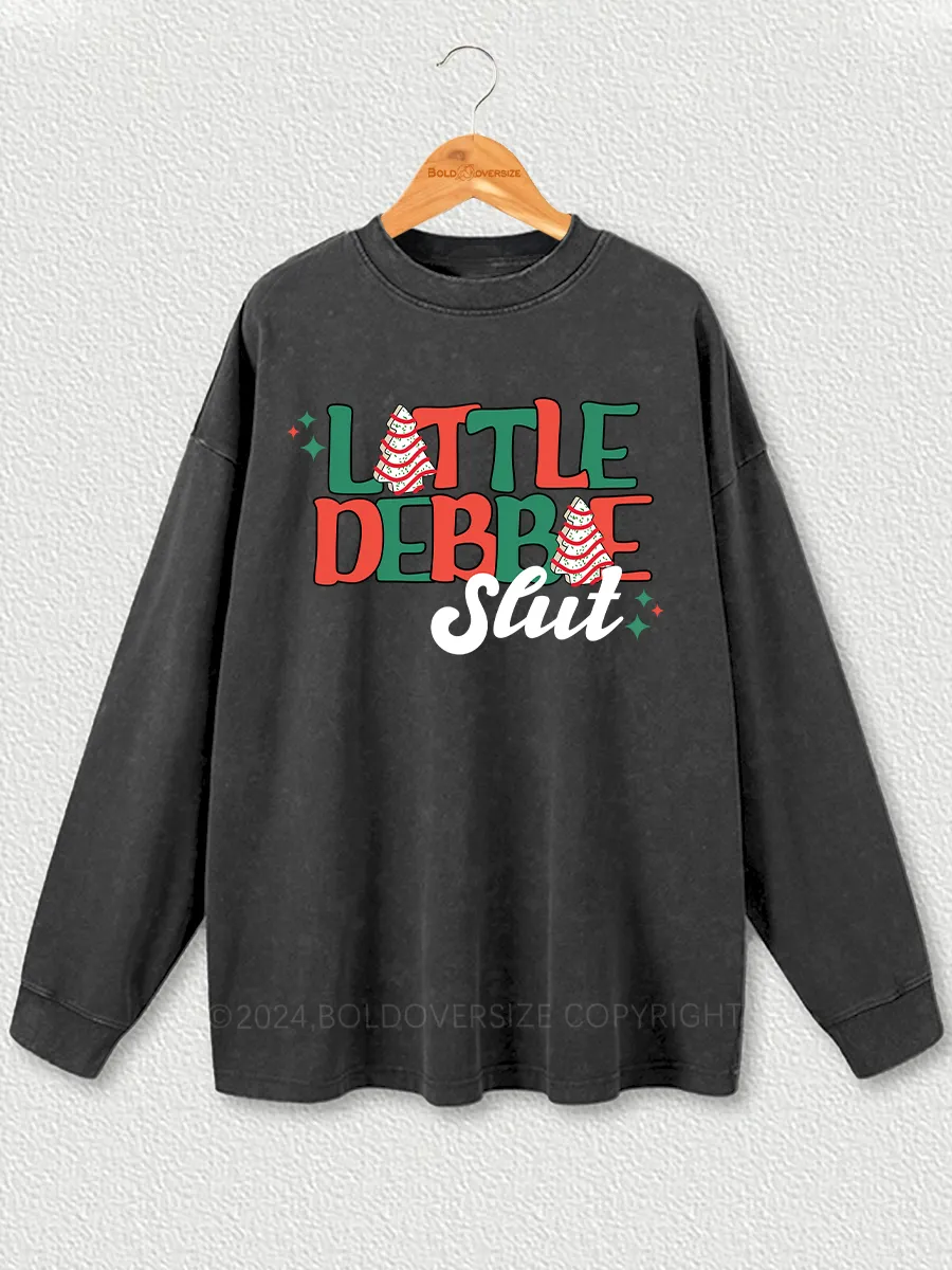 Vintage Cake Slut Washed Long Sleeve Shirt