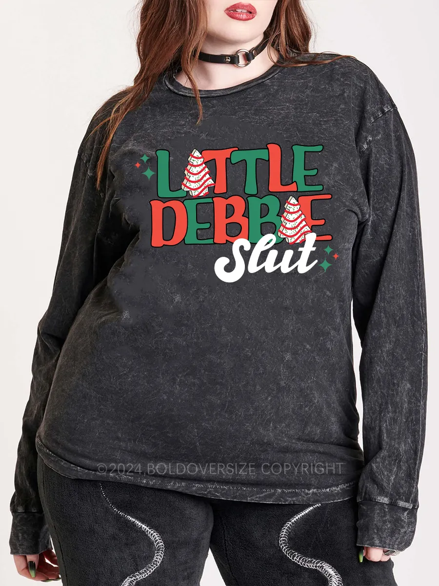 Vintage Cake Slut Washed Long Sleeve Shirt