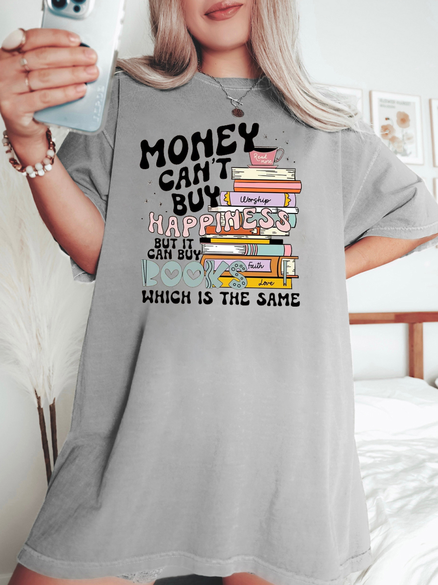 Book Lover Plus Size T-Shirt