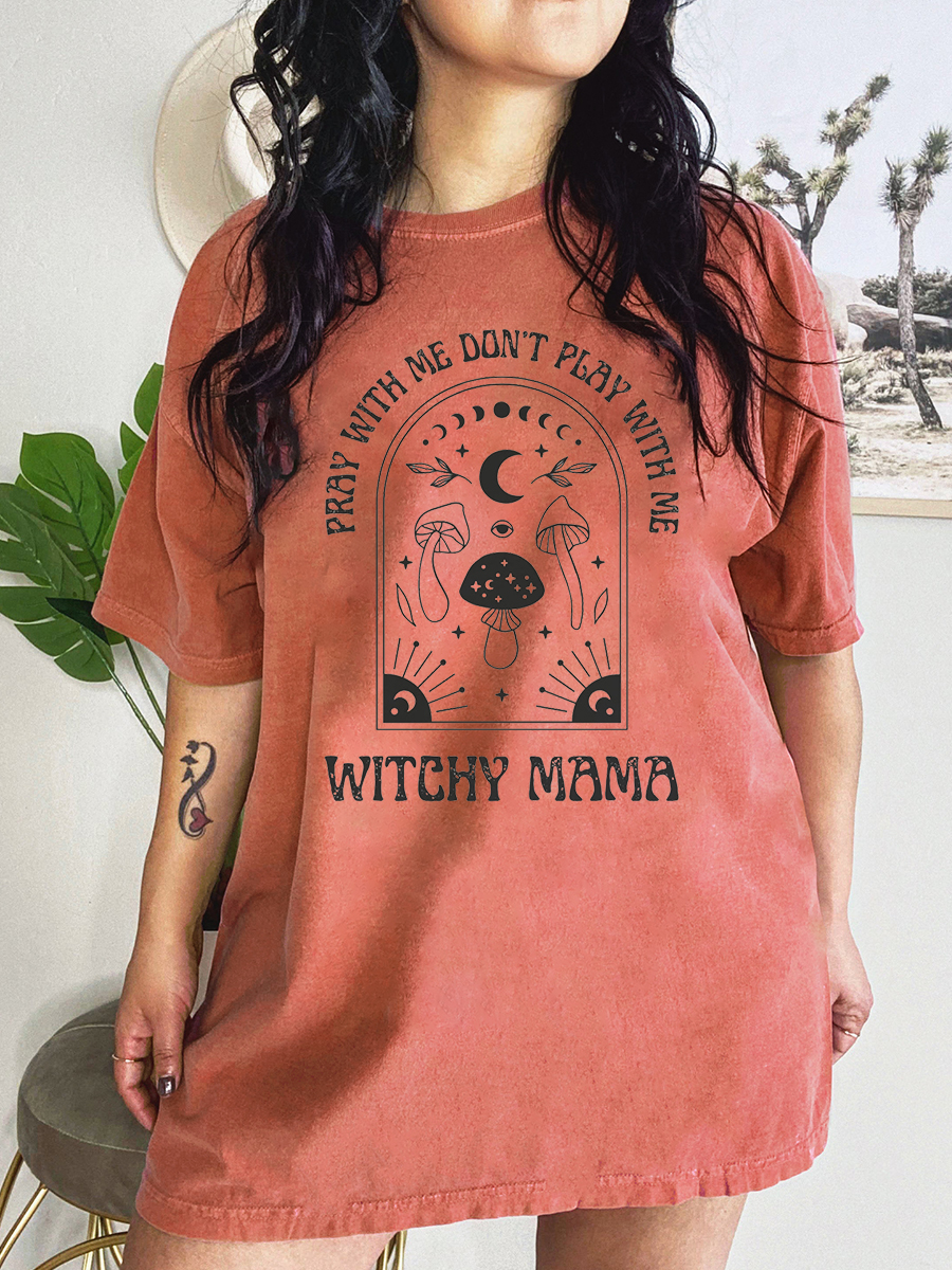 Plus Size Witchy Mom Tee