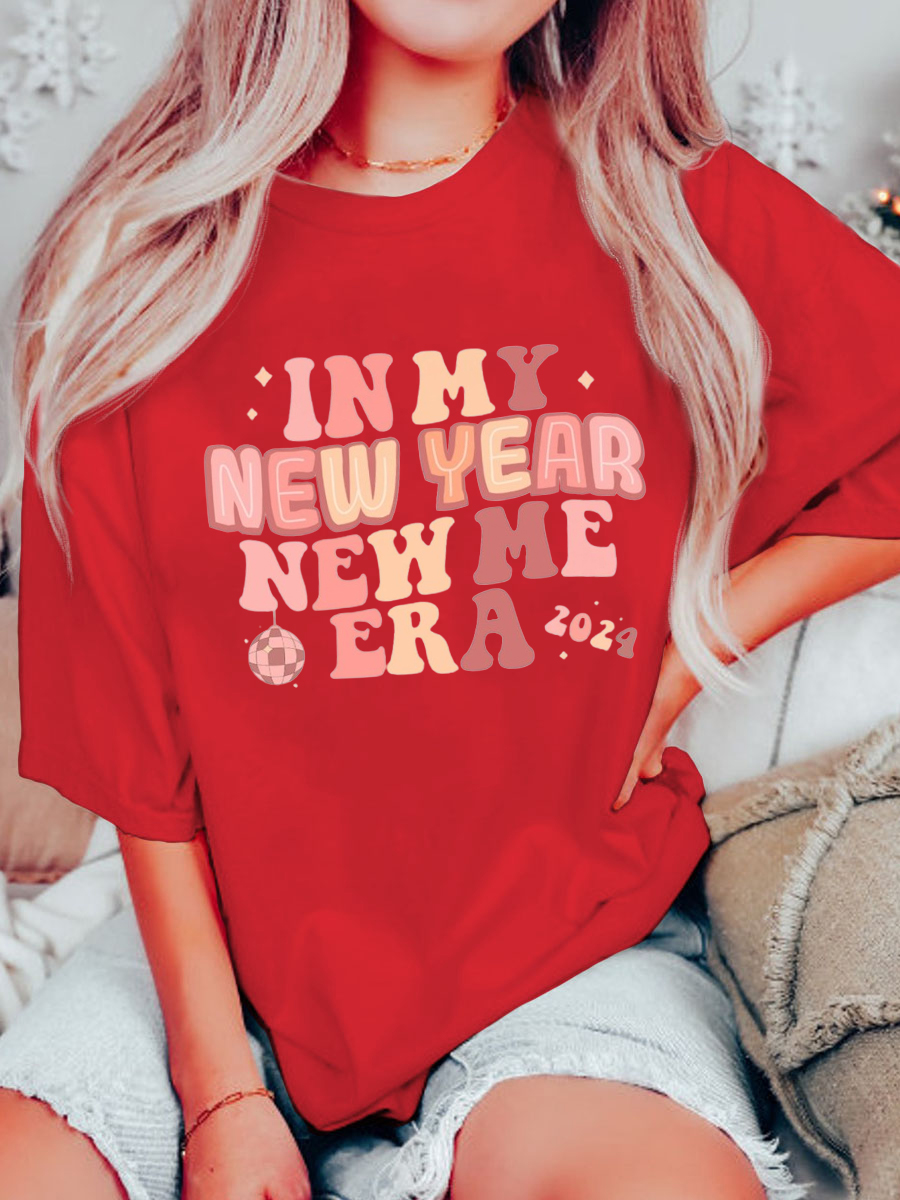 Plus Size New Me Era T-shirt