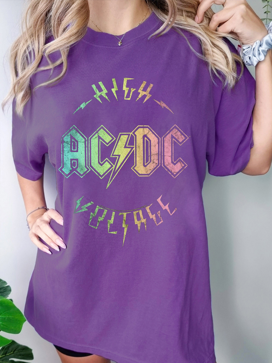 ac dc plus size t shirts
