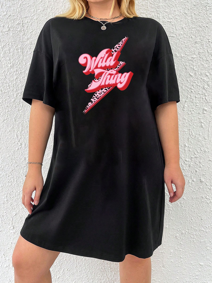 Wild Thing Tee Dress