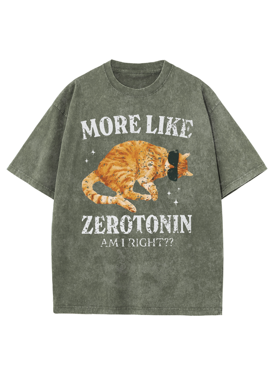 Vintage More Like Zerotonin Washed T-Shirt