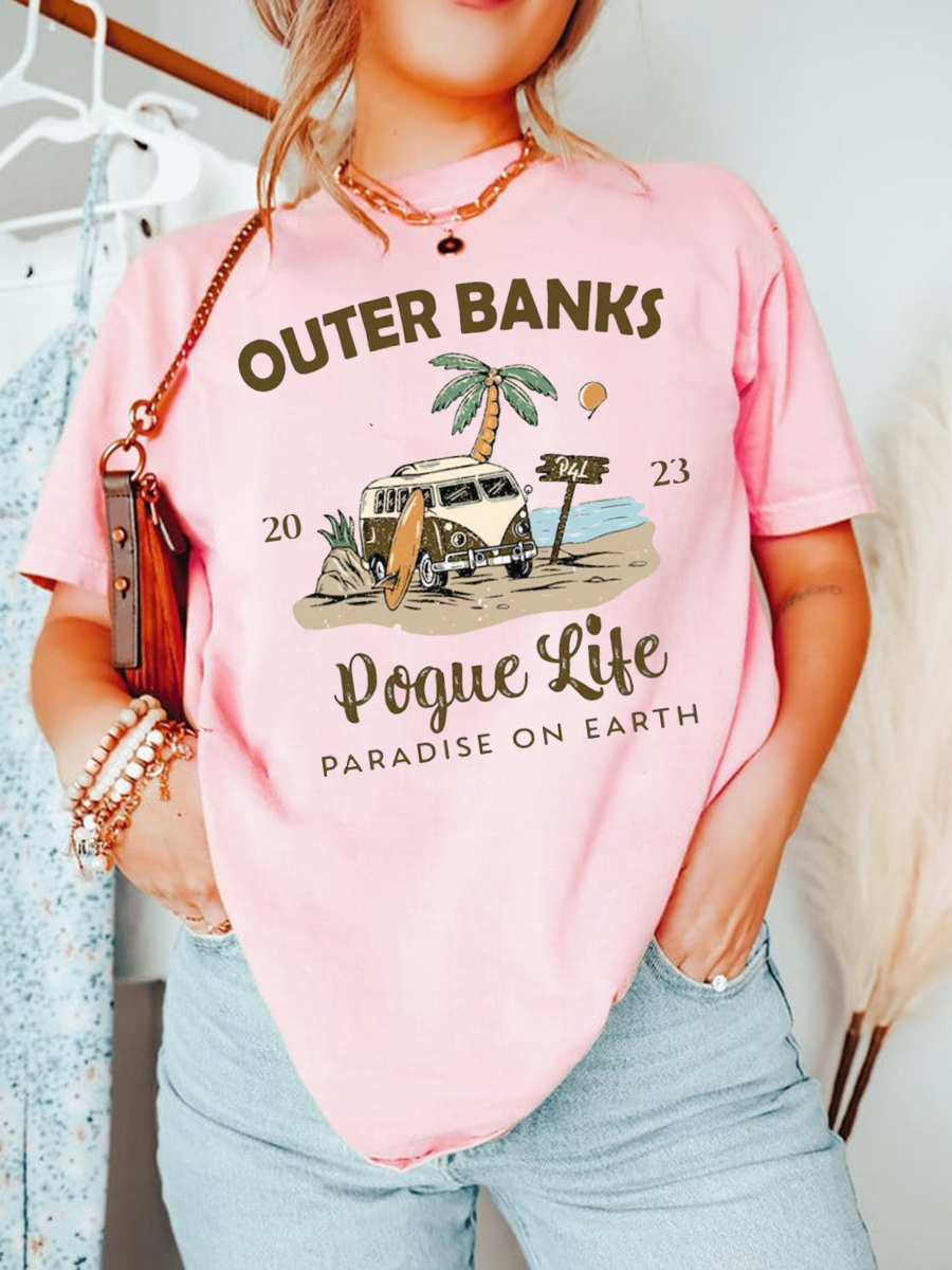 Paradise On Earth Oversized T-shirt
