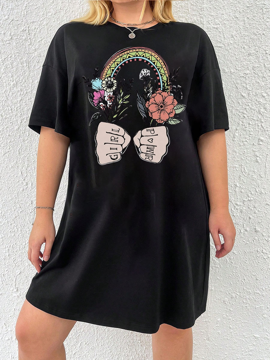 " Girl Power " Tee Dress