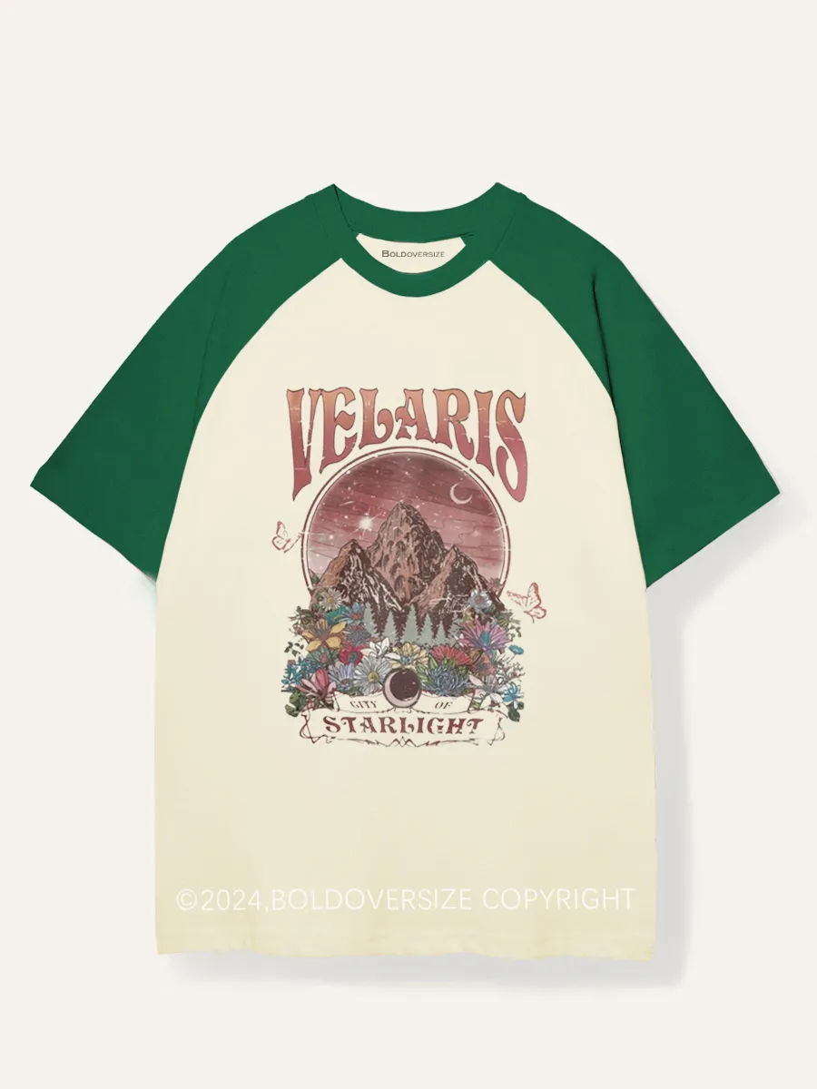 Vintage  Court Of Dreams Raglan Short Sleeve T-Shirt