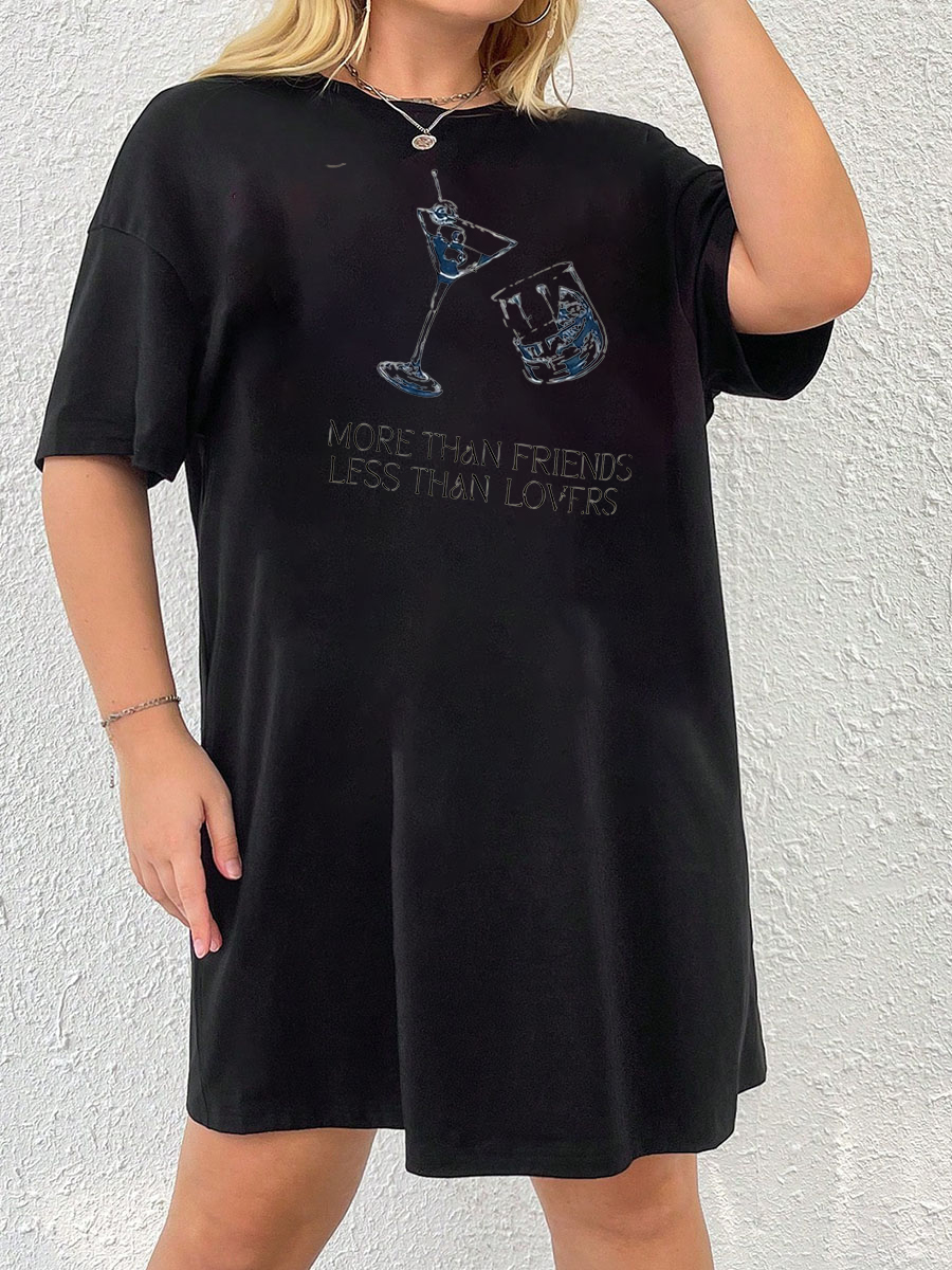 More Than Friends Tee Dress